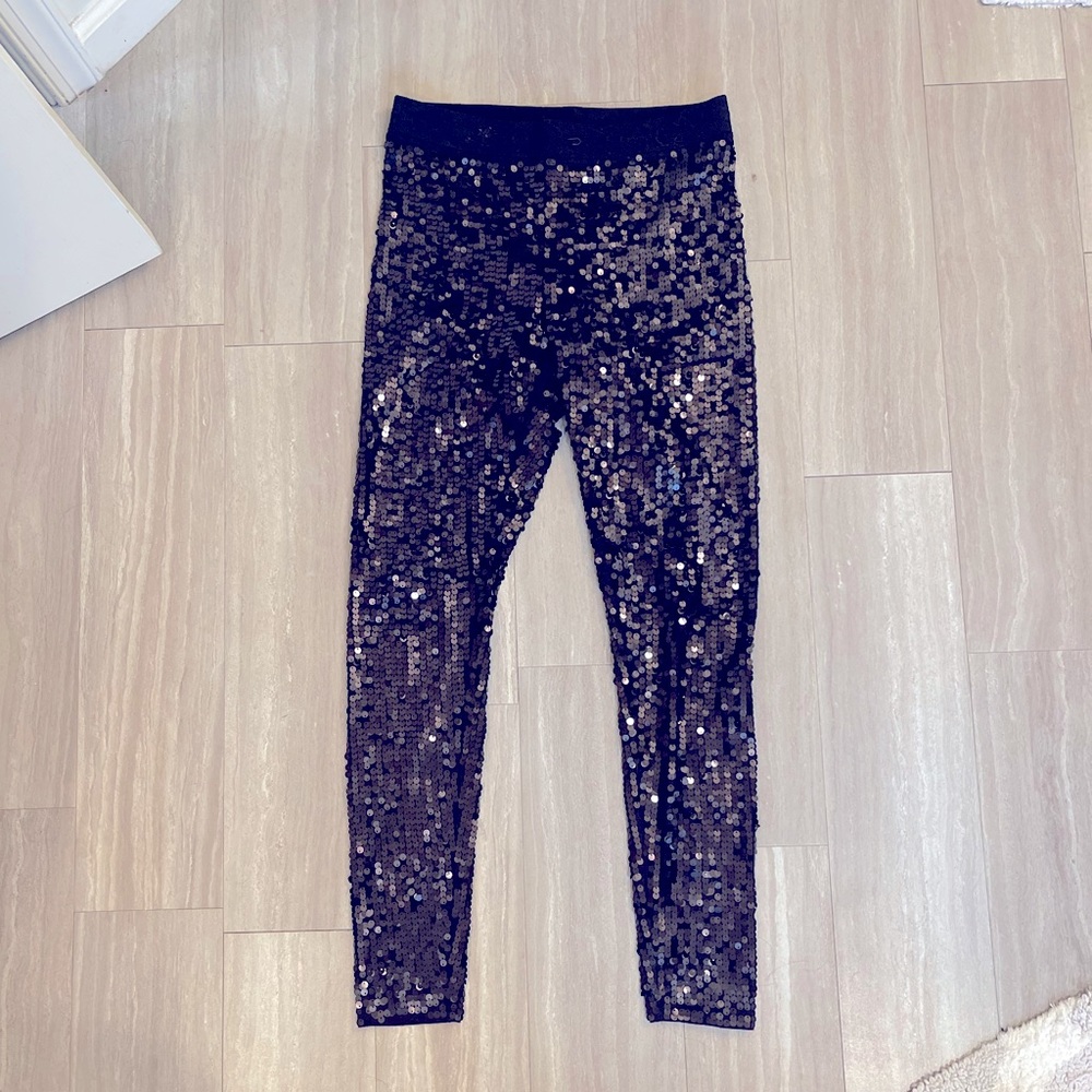 Sparkly dress leggings